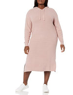 Cute Cuddle Hoodie Midi Dress