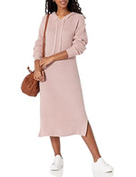 Cute Cuddle Hoodie Midi Dress
