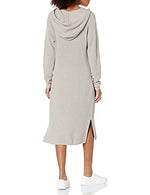 Cute Cuddle Hoodie Midi Dress