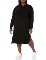 Cute Cuddle Hoodie Midi Dress
