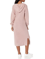 Cute Cuddle Hoodie Midi Dress