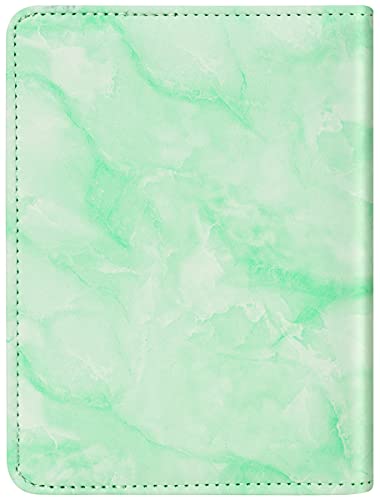 Passport and Vaccine Card Holder Leather RFID Blocking Passport Holder