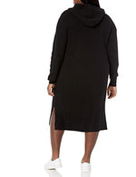 Cute Cuddle Hoodie Midi Dress