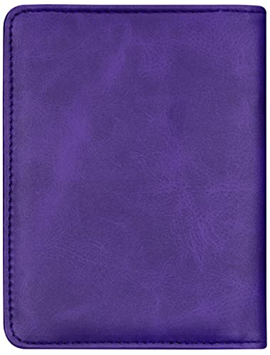 Passport and Vaccine Card Holder Leather RFID Blocking Passport Holder