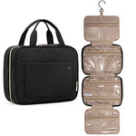 Toiletry Travel Bag with hanging hook, Water-resistant Organizer for Accessories