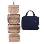 Toiletry Travel Bag with hanging hook, Water-resistant Organizer for Accessories