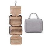 Toiletry Travel Bag with hanging hook, Water-resistant Organizer for Accessories