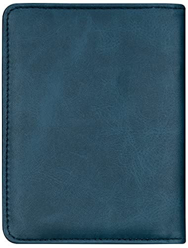 Passport and Vaccine Card Holder Leather RFID Blocking Passport Holder