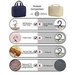 Toiletry Travel Bag with hanging hook, Water-resistant Organizer for Accessories