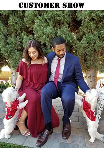 Off Shoulder Summer Casual Long Ruffle Beach Maxi Dress with Pockets