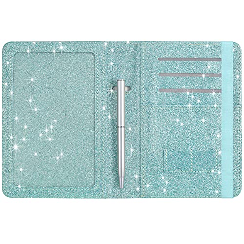 Passport and Vaccine Card Holder Leather RFID Blocking Passport Holder