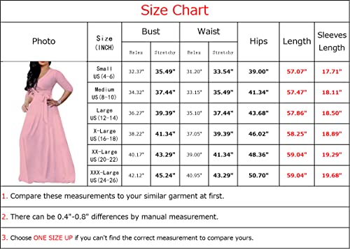 V-Neck Floral Flowy Maxi Wrap Dress