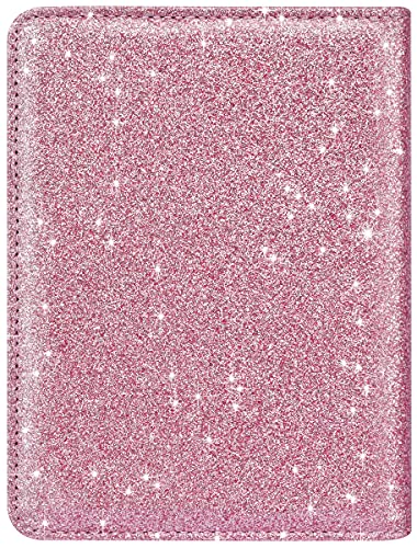 Passport and Vaccine Card Holder Leather RFID Blocking Passport Holder