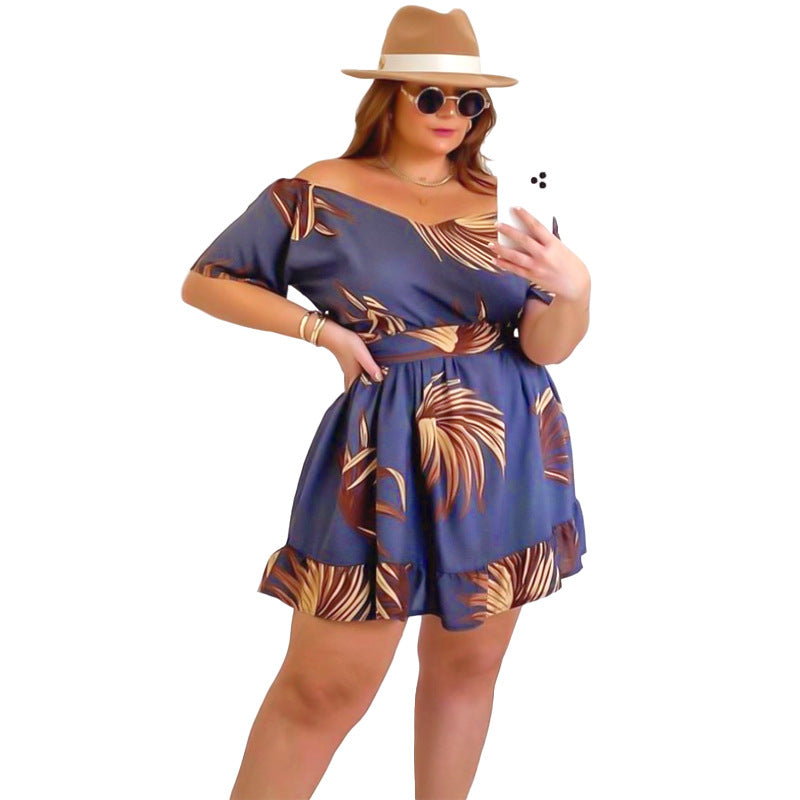 The Tropic Delight Full Size Dress