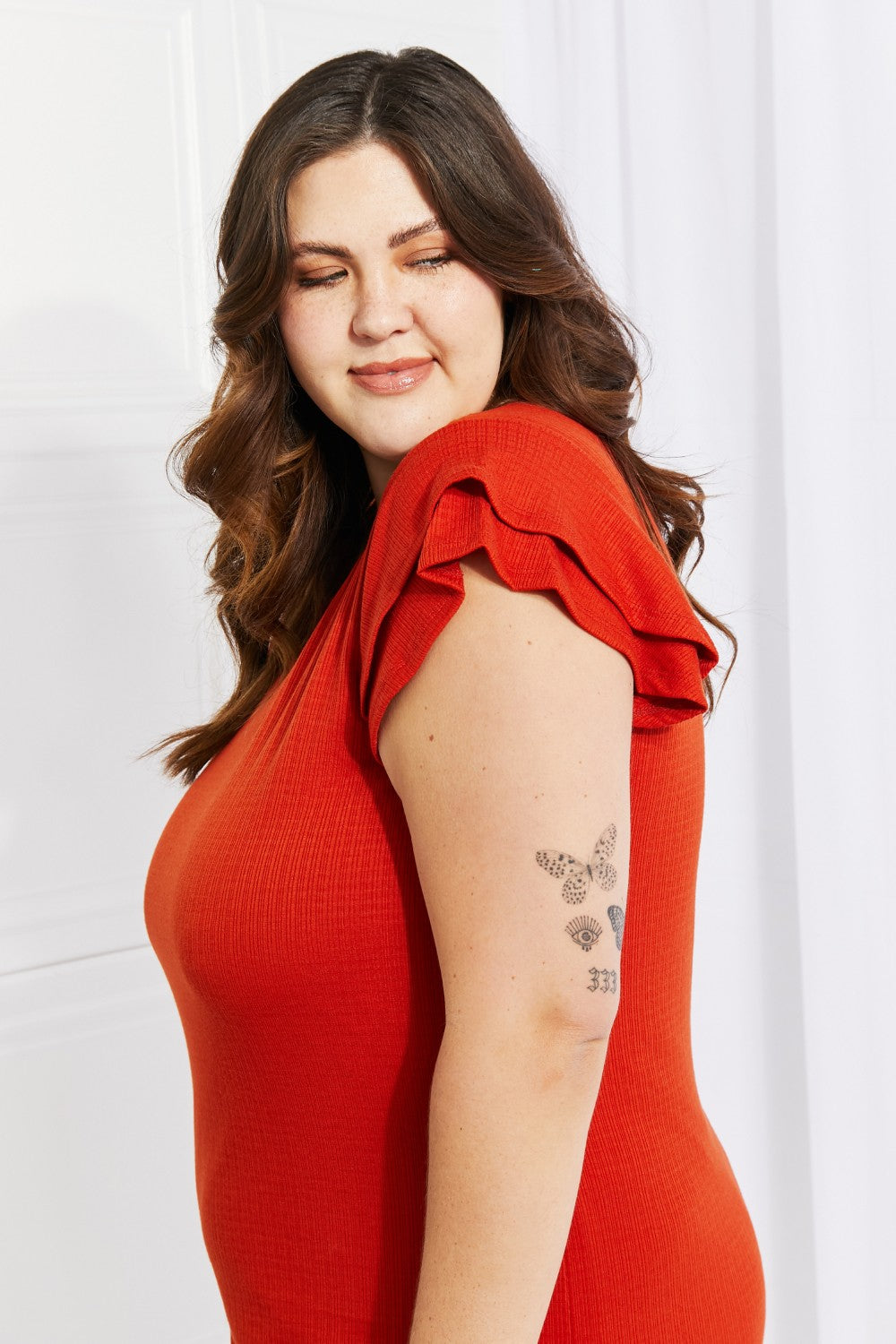 The Mojave Sunset Full Size Dress