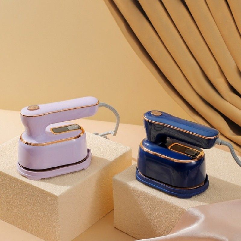 Mini Steam Iron Handheld Wet And Dry Double Hot Steam Portable Travel Iron