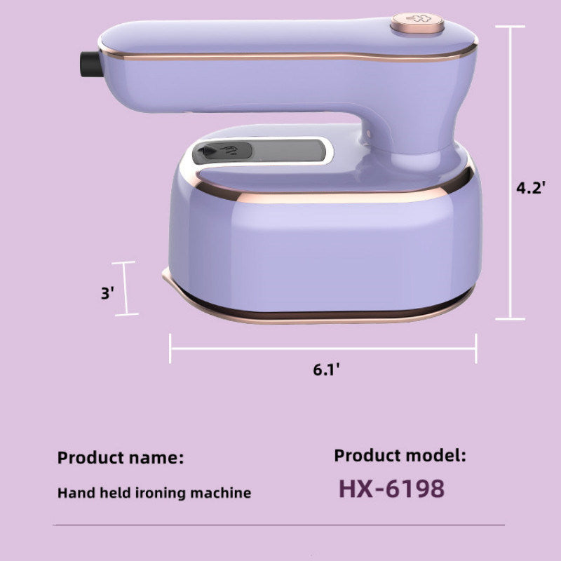 Mini Steam Iron Handheld Wet And Dry Double Hot Steam Portable Travel Iron