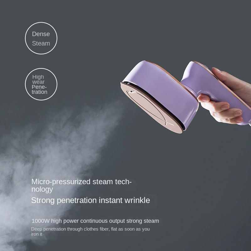 Mini Steam Iron Handheld Wet And Dry Double Hot Steam Portable Travel Iron