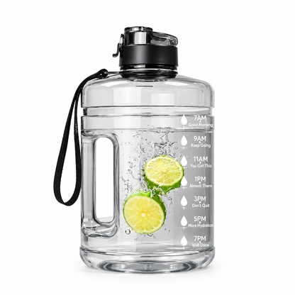 1 Gallon  Water Bottle with Handle & Carry Strap