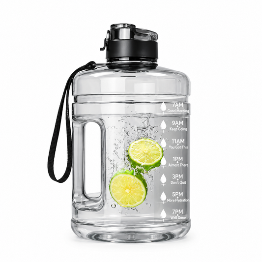 1 Gallon  Water Bottle with Handle & Carry Strap