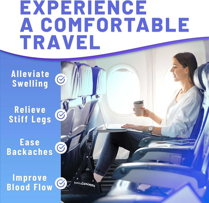 Airplane Foot Rest (Travel Comfortably), Perfect Foot Hammock Airplane or Plane