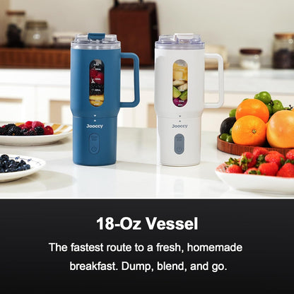 Portable Blender for Smoothie, 18Oz Personal, Cordless Rechargeable