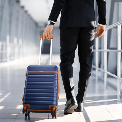 Luggage Sets 3Piece, Carry on Luggage 20In Suitcase Set with Backpack