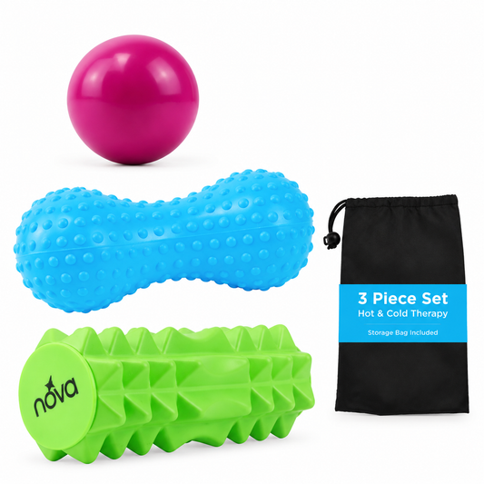 3-in-1 Hot & Cold Massage Roller Set