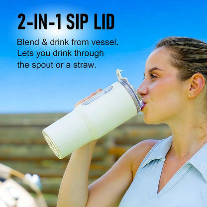 Portable Blender for Smoothie, 18Oz Personal, Cordless Rechargeable