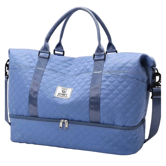 Travel Duffle Bag Weekender Bags for Women with Shoe Compartment Carry on Overnight Bag Gym Duffel Bag with Wet Pocket Hospital Bags for Labor and Delivery