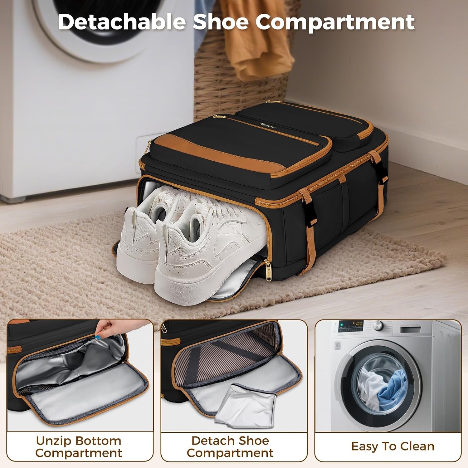Frontier Airlines Personal Item Bag 18X14X8, Carry on Backpack 40L