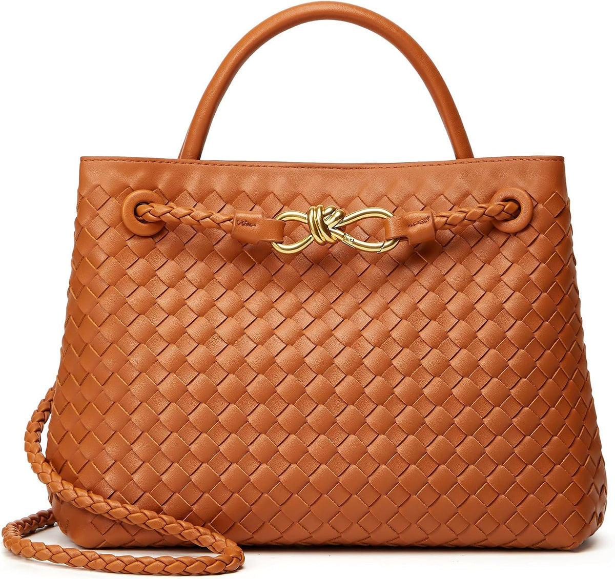 Woven Tote Bag for Women: Designer Top - Handle Bag for Style