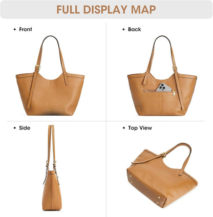 Genuine Leather Purses and Handbags for Women Hobo Tote