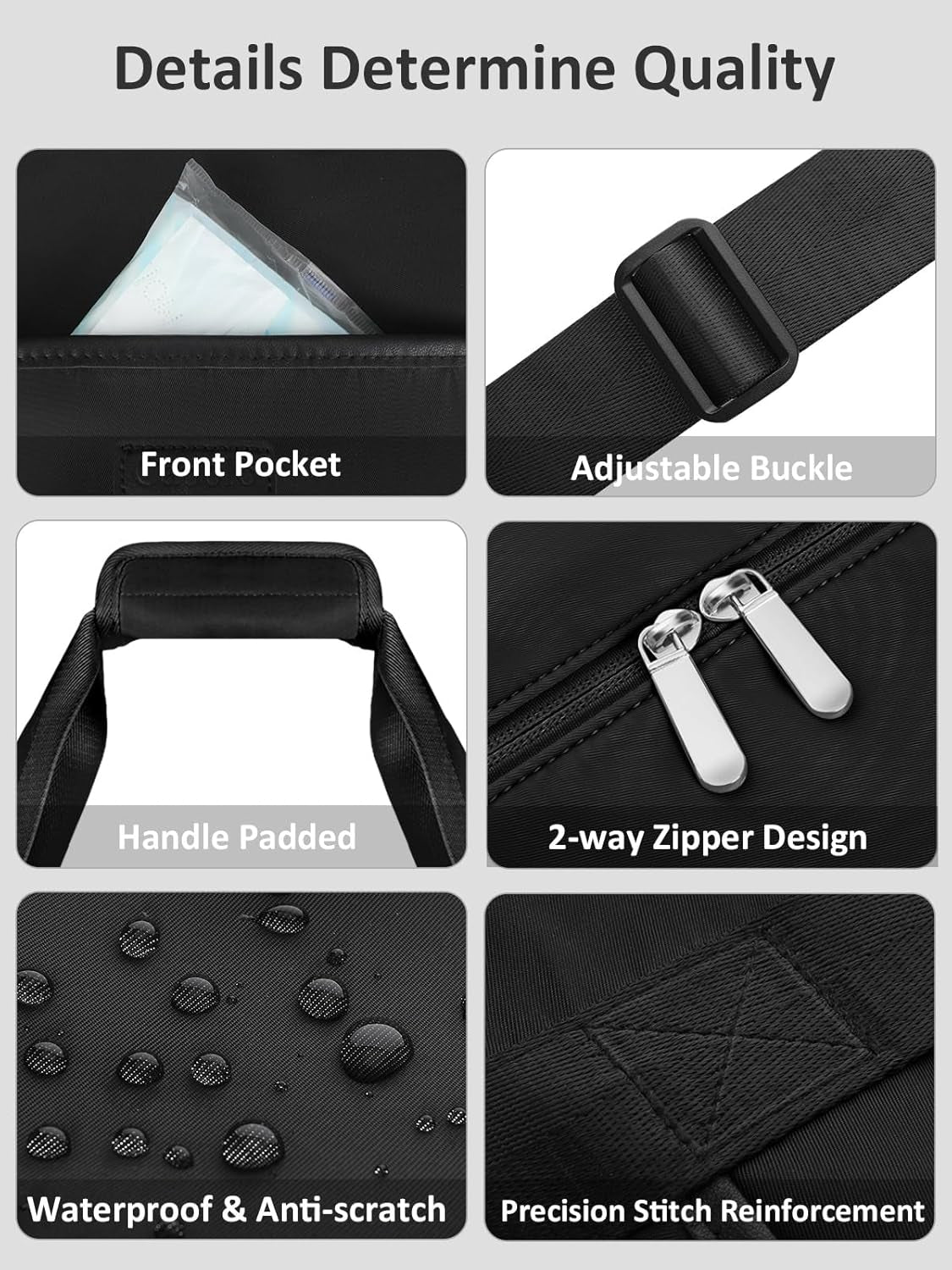 Expandable Travel Duffle Bag Weekender Overnight Bags for Women Men