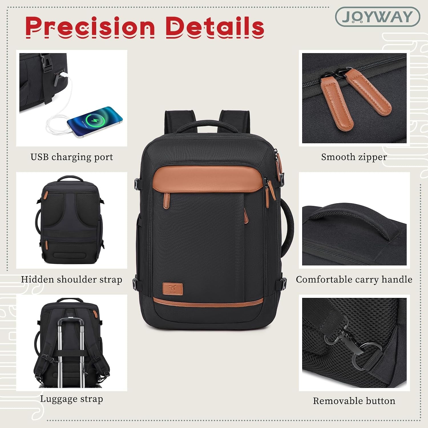 Expandable Carry on Luggage Sets Airline Approved, Lightweight Hard Shell 20 Inch Carry-On Suitcase with Spinner Wheels