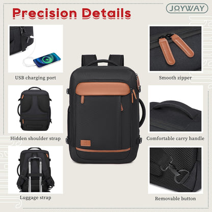 Expandable Carry on Luggage Sets Airline Approved, Lightweight Hard Shell 20 Inch Carry-On Suitcase with Spinner Wheels