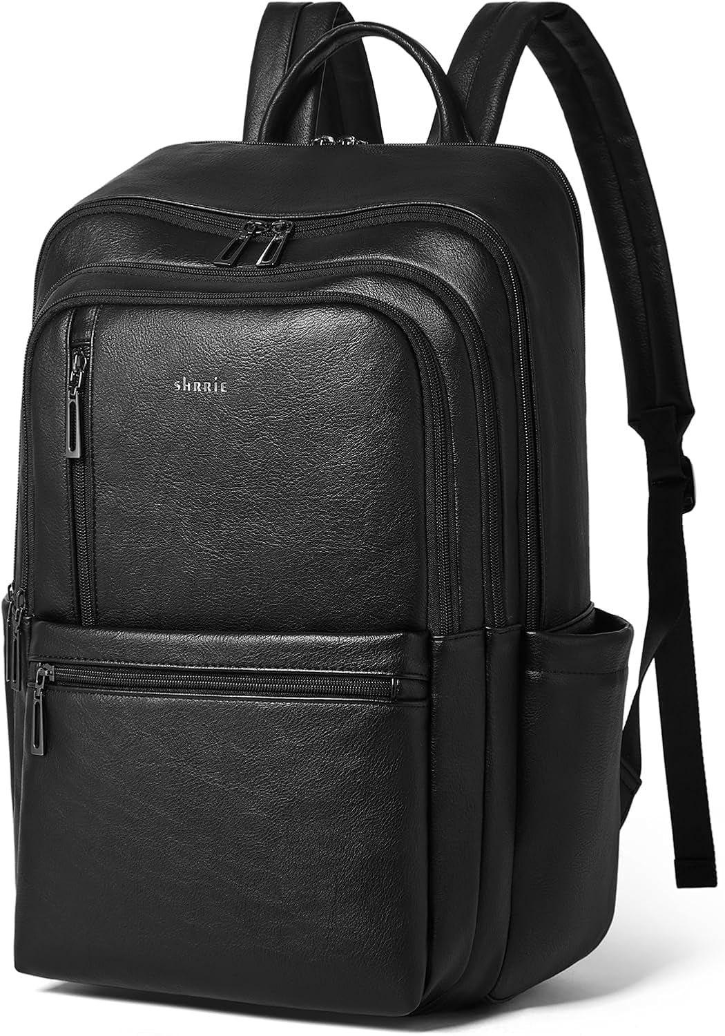 Leather Laptop Backpack for Women, 17 Inch Large Travel Laptop Backpack Purse for Casual Daypack College Work Bag
