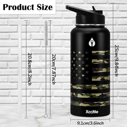 32Oz Camouflage Stainless Steel Insulated Water Bottle for Man