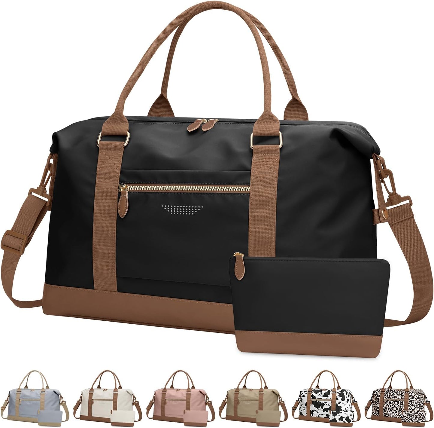 Women Travel Duffle Bags, Weekender Overnight Bag, Hospital Bag