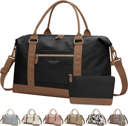 Women Travel Duffle Bags, Weekender Overnight Bag, Hospital Bag