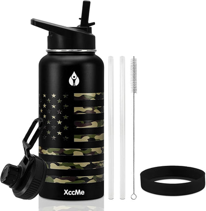 32Oz Camouflage Stainless Steel Insulated Water Bottle for Man