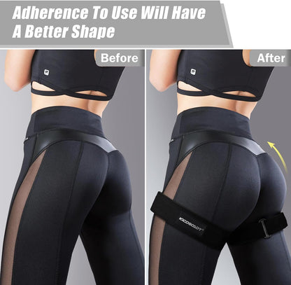 Booty Bands for Women, Glute Bands & BFR Bands for Legs, Adjustable Blood Flow Restriction Bands for Squats, Hip Thrusts, Glute Workouts & Lower Body Training,With Carry Bag