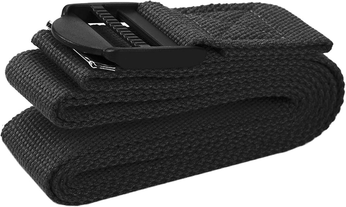 7-Piece Yoga Set with 71X24X0.5 Inches Extra Thick Mat and Carrying Sling – Includes 2 Blocks, Stretch Strap, 2 Towels, and Knee Pad for Home, Studio, and Gym Workouts