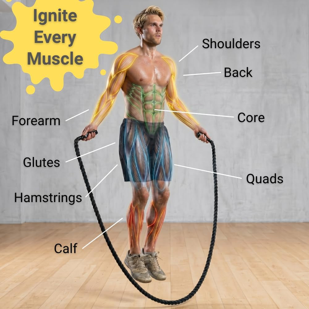 Weighted Jump Rope for Men and Women | Muay Thai Jump Rope