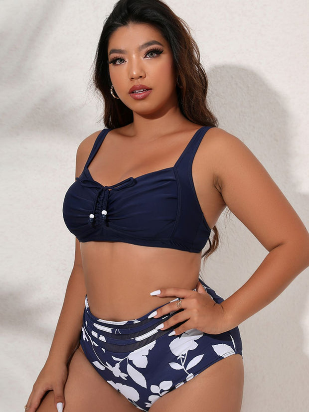 Puta Cuna Night Plus Size Printed Bikini Set