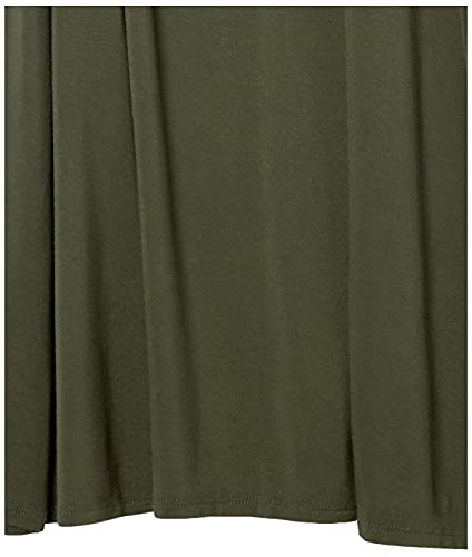 Women's Short-Sleeve Maxi Dress, Black,