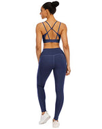 "The Best Leggings" with Pockets High Waisted Tummy Control Snake Print 5Pack set