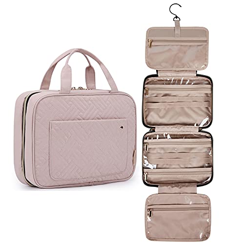 Toiletry  Travel Bag with hanging hook, Water-resistant  Organizer for Accessories