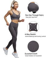 "The Best Leggings" with Pockets High Waisted Tummy Control Snake Print 5Pack set