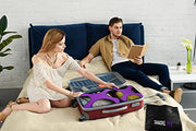 5 Set Packing Cubes Travel Luggage Organizers with Laundry Bag